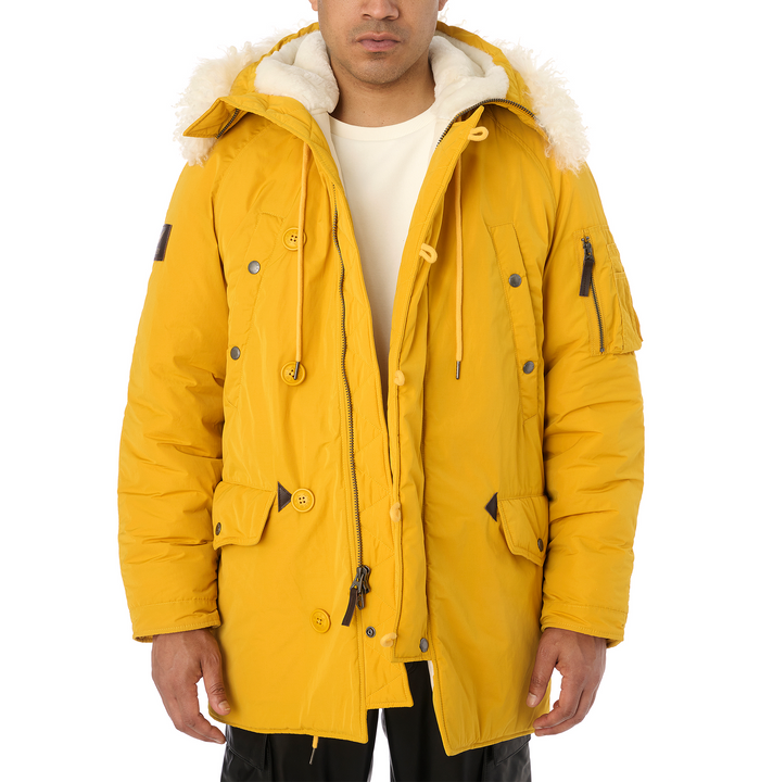 Avirex N-3B SNORKEL JACKET MUSTARD