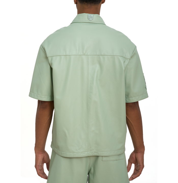 Avirex NAPPA LEATHER SHIRT JACKET S