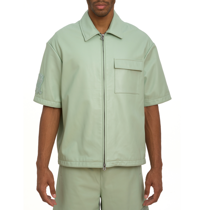 Avirex NAPPA LEATHER SHIRT JACKET S