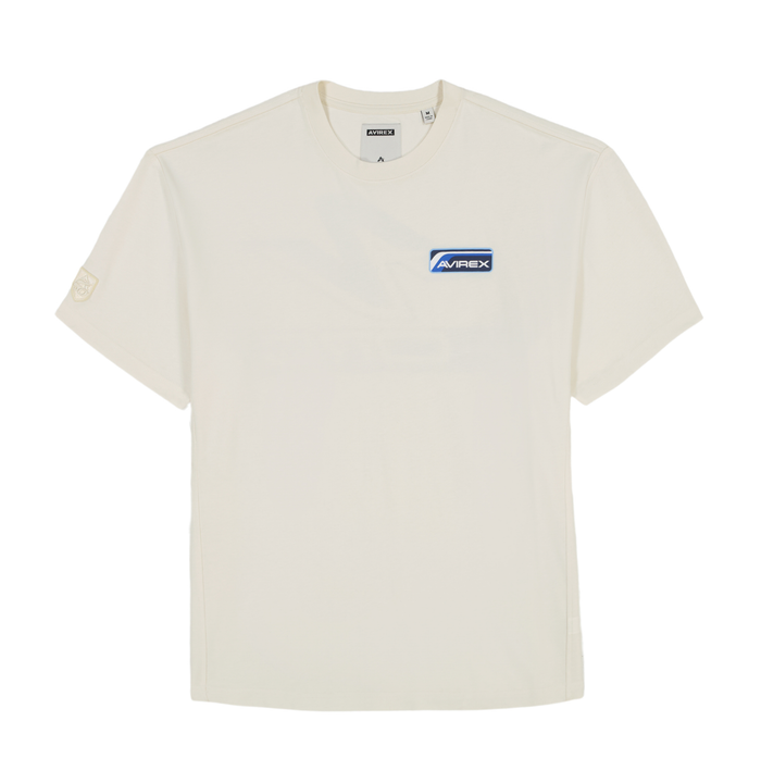 avirex OFF SHORE RACING TEE ECRU