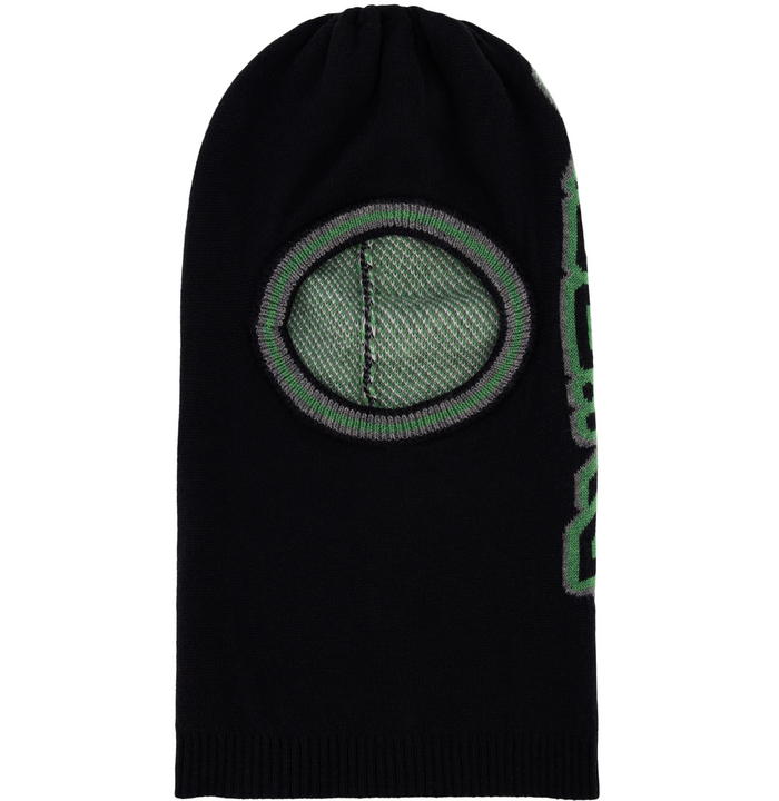 avirex RACER BALACLAVA BLACK GREEN