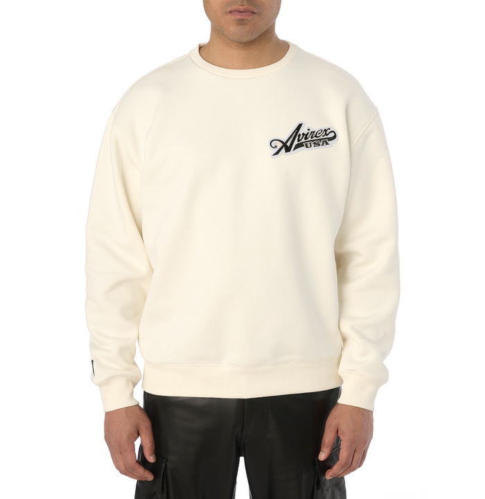 Avirex SCRIPT SWEATSHIRT S