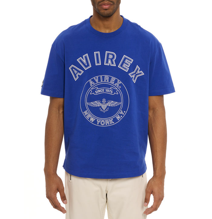 Avirex STADIUM TEE MAZARINE BLUE