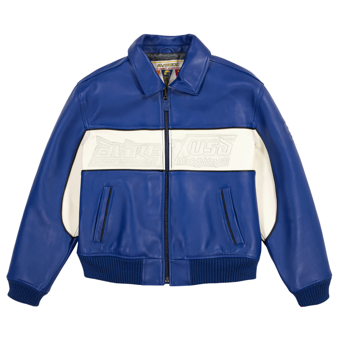 avirex SUPER SPIDER RACER JACKET S