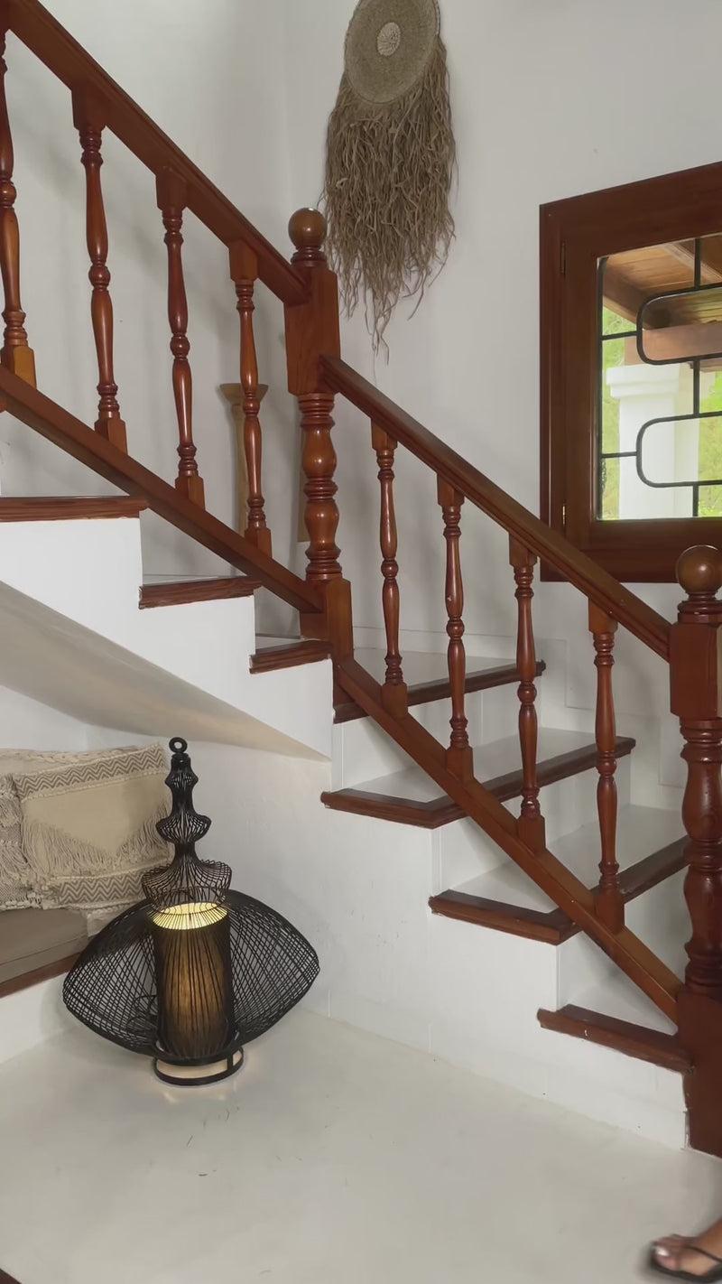 Ax Paris Multi Marble Print Strappy High Low Frill Hem Midi Dress