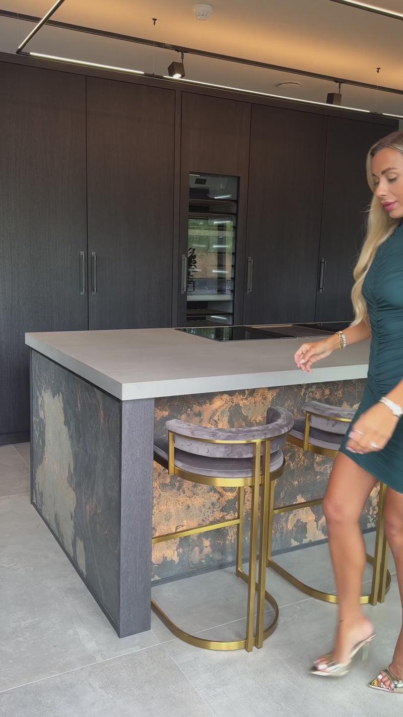 Ax Paris Teal High Neck Bodycon Ruched Mesh Mini Dress