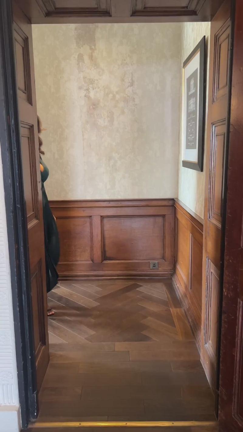 Ax Paris Teal Wrap Top Zig Zag Hem Pleated Midi Dress