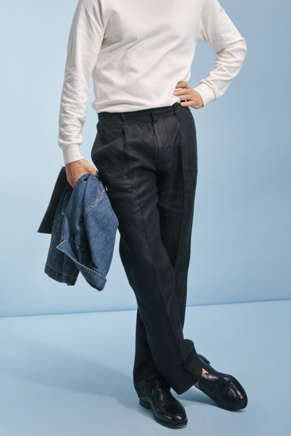Ayr Full Length Merino Wool Pants - The Pal In Wool