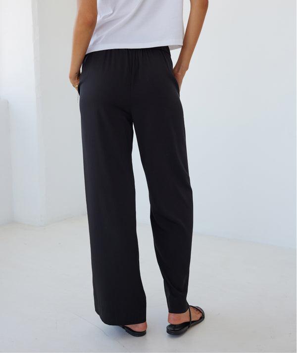 Ayr Heavyweight Stretch Silk Pants - The Voila