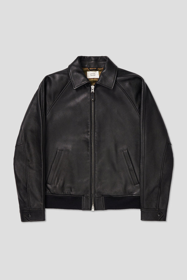 Ayr Leather Motorcycle Jacket - The Baby Grand
