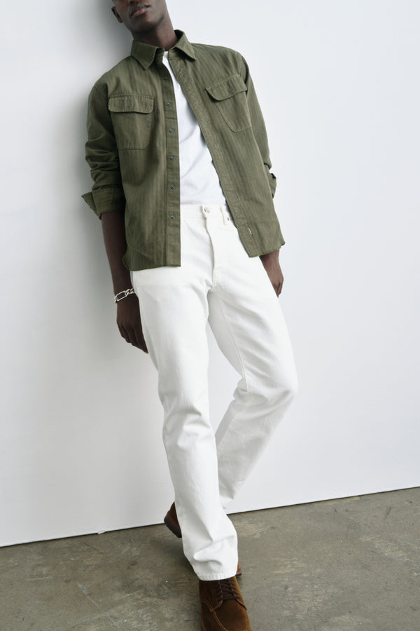Ayr Long Sleeve Woven Shirt - The Alpha