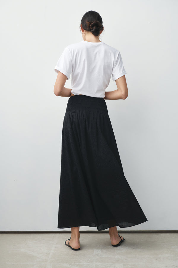 Ayr Premium Women's Easy Midi Skirt - The Afterglow