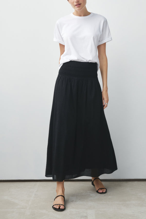 ayr Premium Women's Easy Midi Skirt - The Afterglow