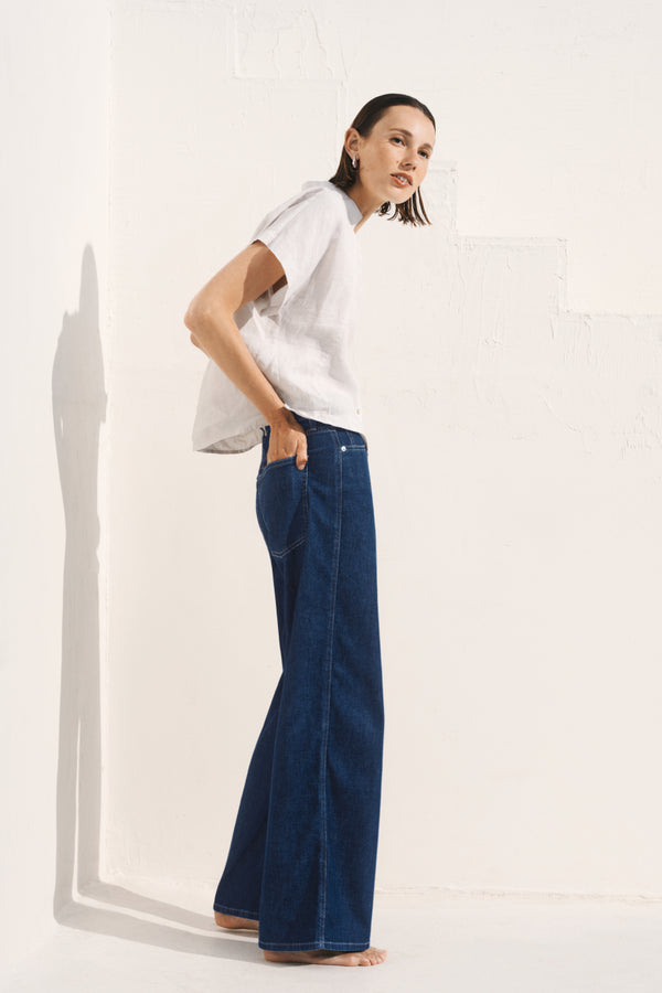 Ayr Premium Women's Wide Leg Denim - The Big Salad