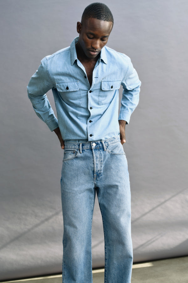 Ayr Relaxed Easy Fit Straight Jeans - The Slacker