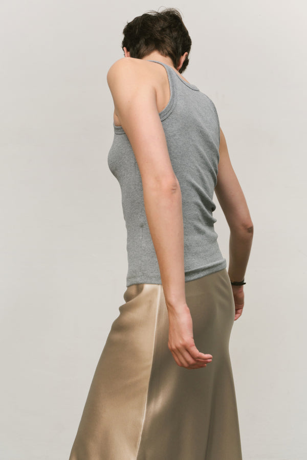 Ayr Sleeveless Ribbed Knit Tank - The Flex