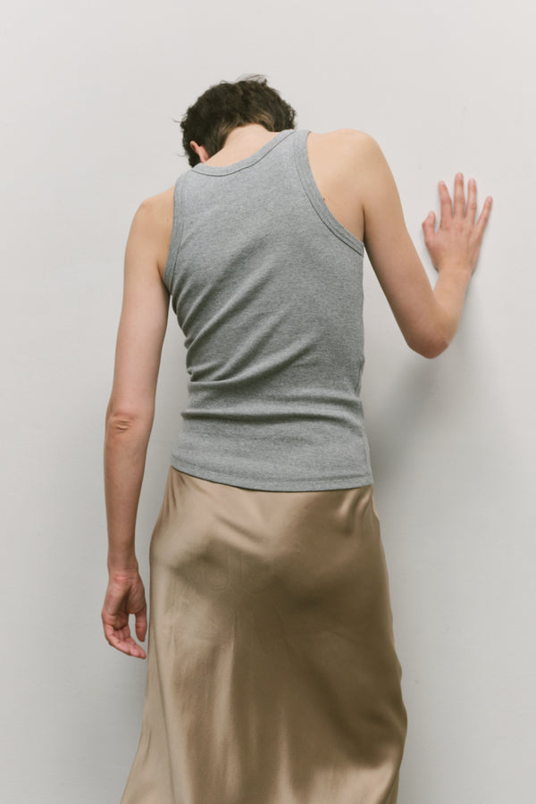 Ayr Sleeveless Ribbed Knit Tank - The Flex