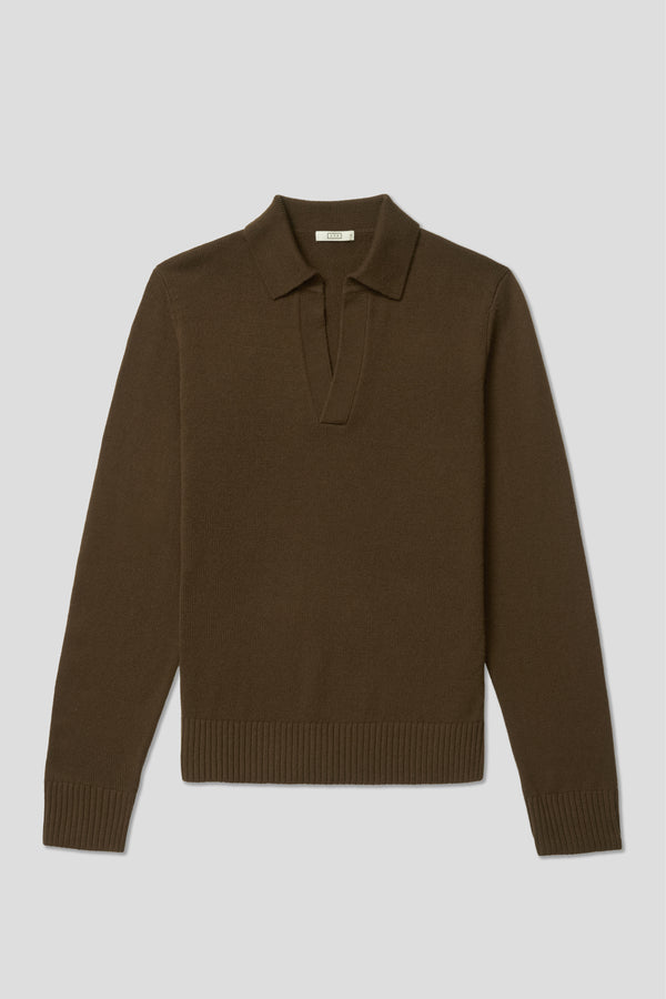 Ayr Men's Premium Cashmere Polo Sweater - The Cashmere Rugby