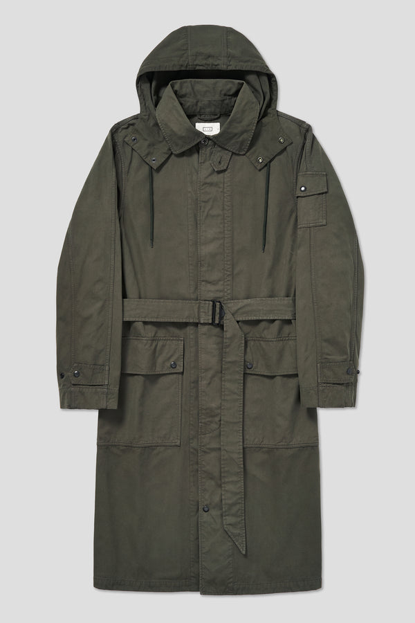 Ayr Men's Premium Cotton Canvas Trench Coat - The Dispatch
