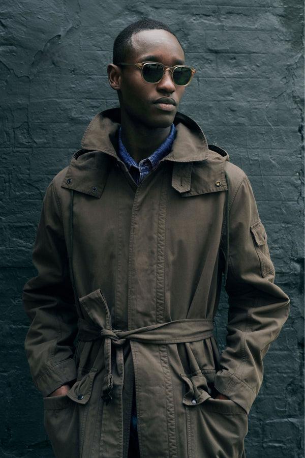 Ayr Men's Premium Cotton Canvas Trench Coat - The Dispatch
