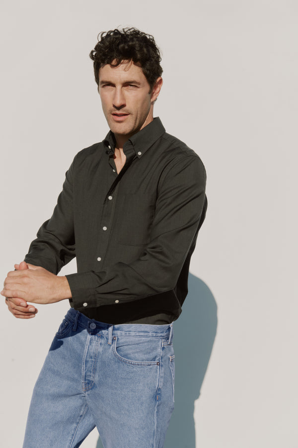 Ayr Men's Premium Performance Button Down - The Everyday