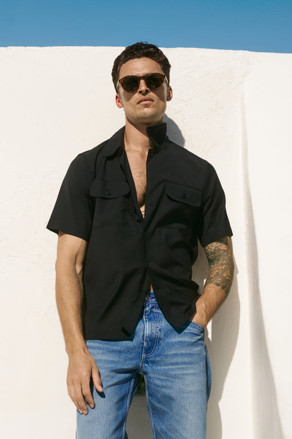 ayr Performance Merino Shirt - The Holiday in Cool Wool