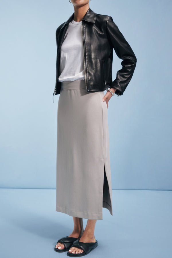 ayr Pima Cotton Modal Black Skirt - The High Hopes Skirt