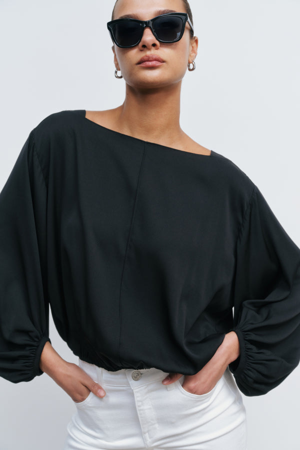 ayr Premium Women's Heavy Silk Long Sleeve Top - The Corto