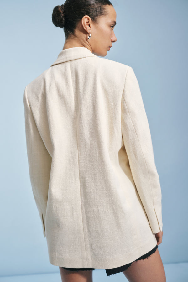 Ayr Premium Women's Italian Cotton Blazer - The Signoff