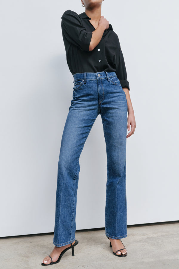 ayr Premium Women's Straight Leg Comfort Stretch Denim - The Legend