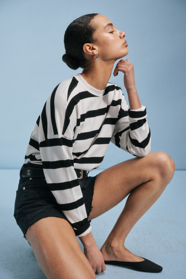 ayr The Best Length Long Sleeve Tee - The Early Mornings Tee