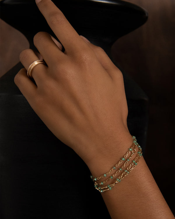 Azlee 3-Tier Staircase Pave Diamond Ring