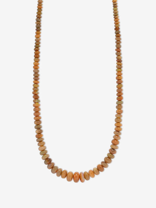 azlee African Opal Bead Necklace