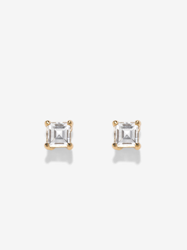azlee Allure Large Carre Studs