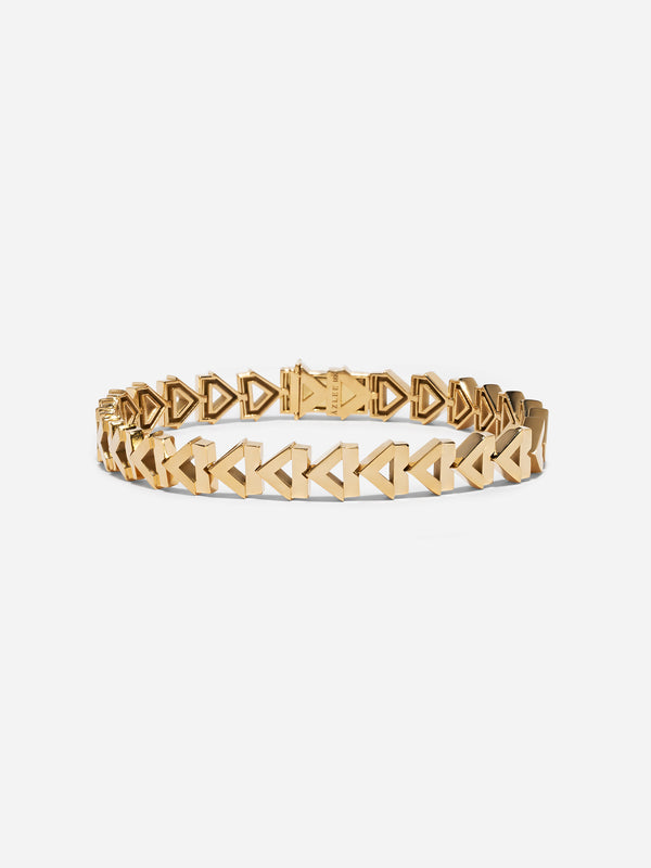azlee Deco Chevron Bracelet
