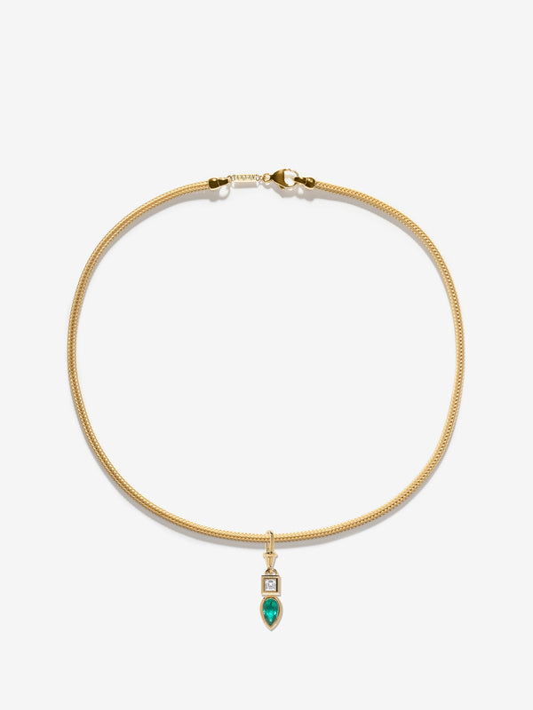 azlee Divine Woven Duet Necklace