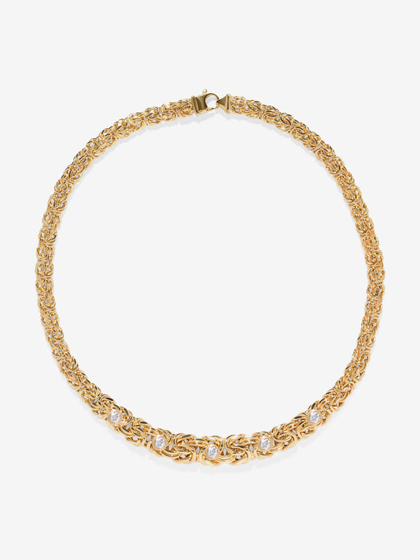 azlee Empress Diamond Necklace