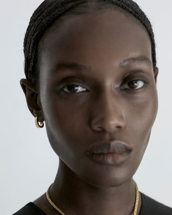 Azlee Escalier Small Hoop