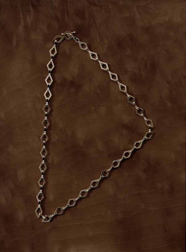 Azlee Heavy Lozenge Link Chain