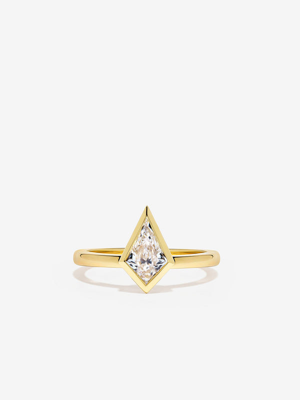 azlee Kite Diamond Engagement Ring
