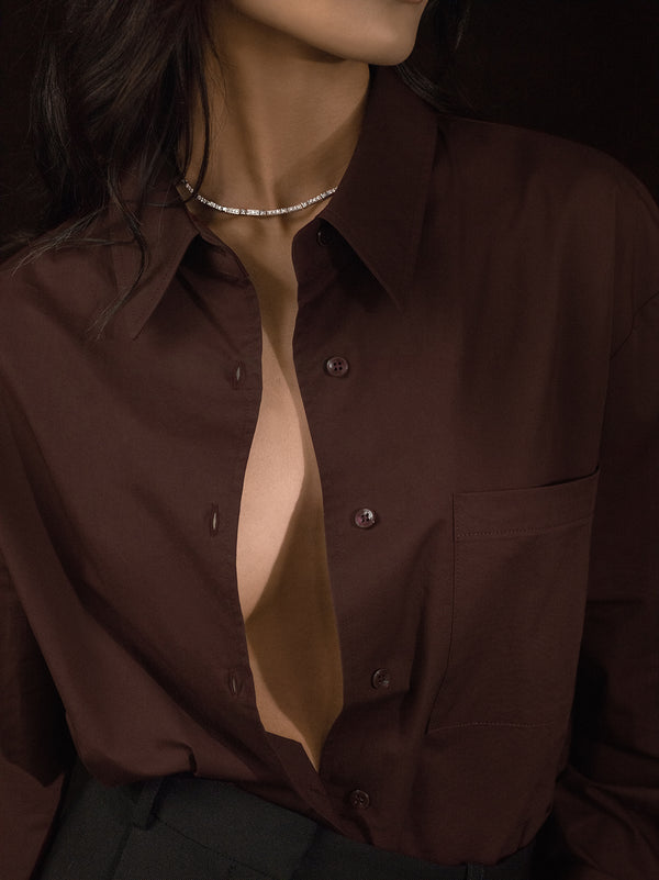 Azlee La Nuit Diamond Tennis Necklace