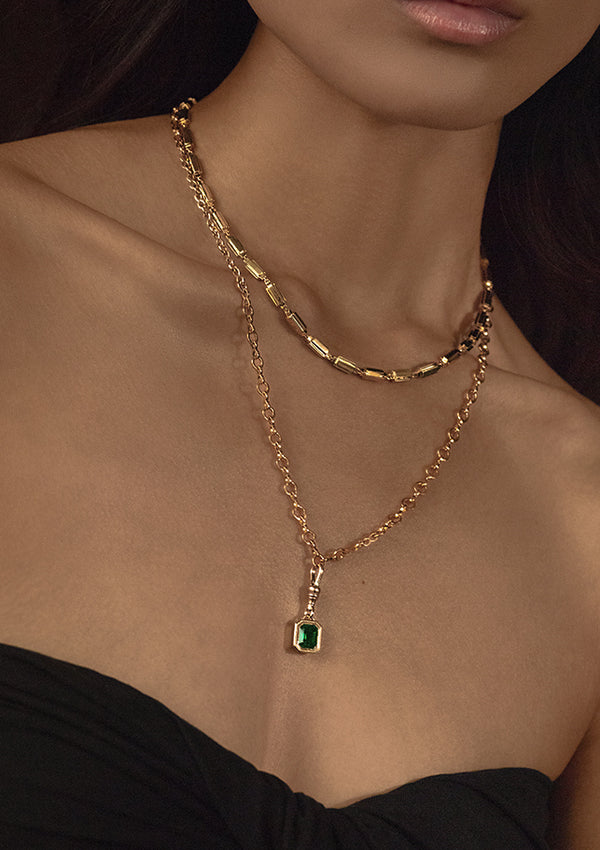 Azlee Le Nouveau Emerald Charm