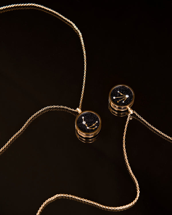 Azlee Libra Night Sky Necklace