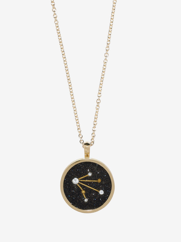 azlee Libra Night Sky Necklace