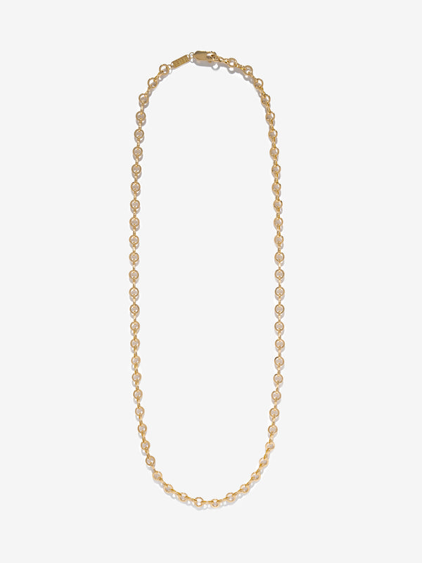 azlee Medium Circle-Link Smooth Chain