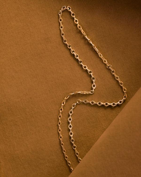 Azlee Medium Lozenge-Link Chain
