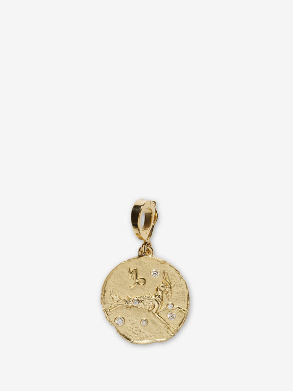 azlee Of The Stars Capricorn Small Coin Charm