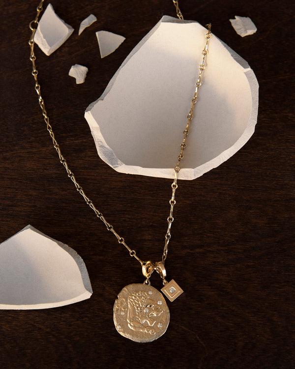 Azlee Of The Stars Leo Large Coin Charm