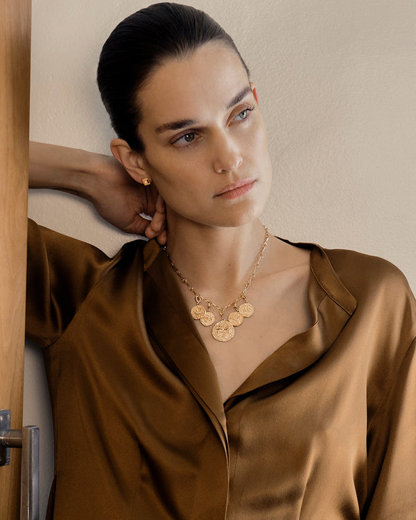 Azlee Of The Stars Scorpio Small Coin Charm