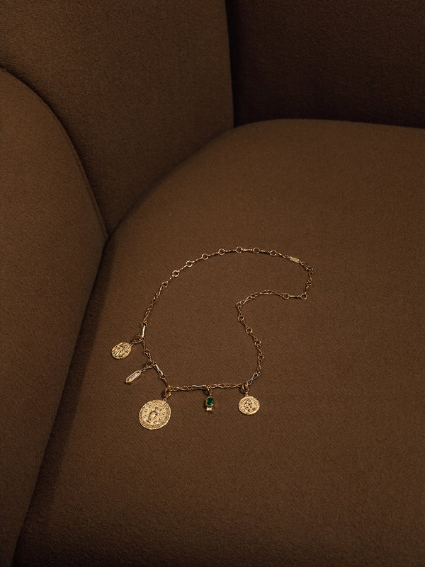 Azlee Olive Branch Small Coin